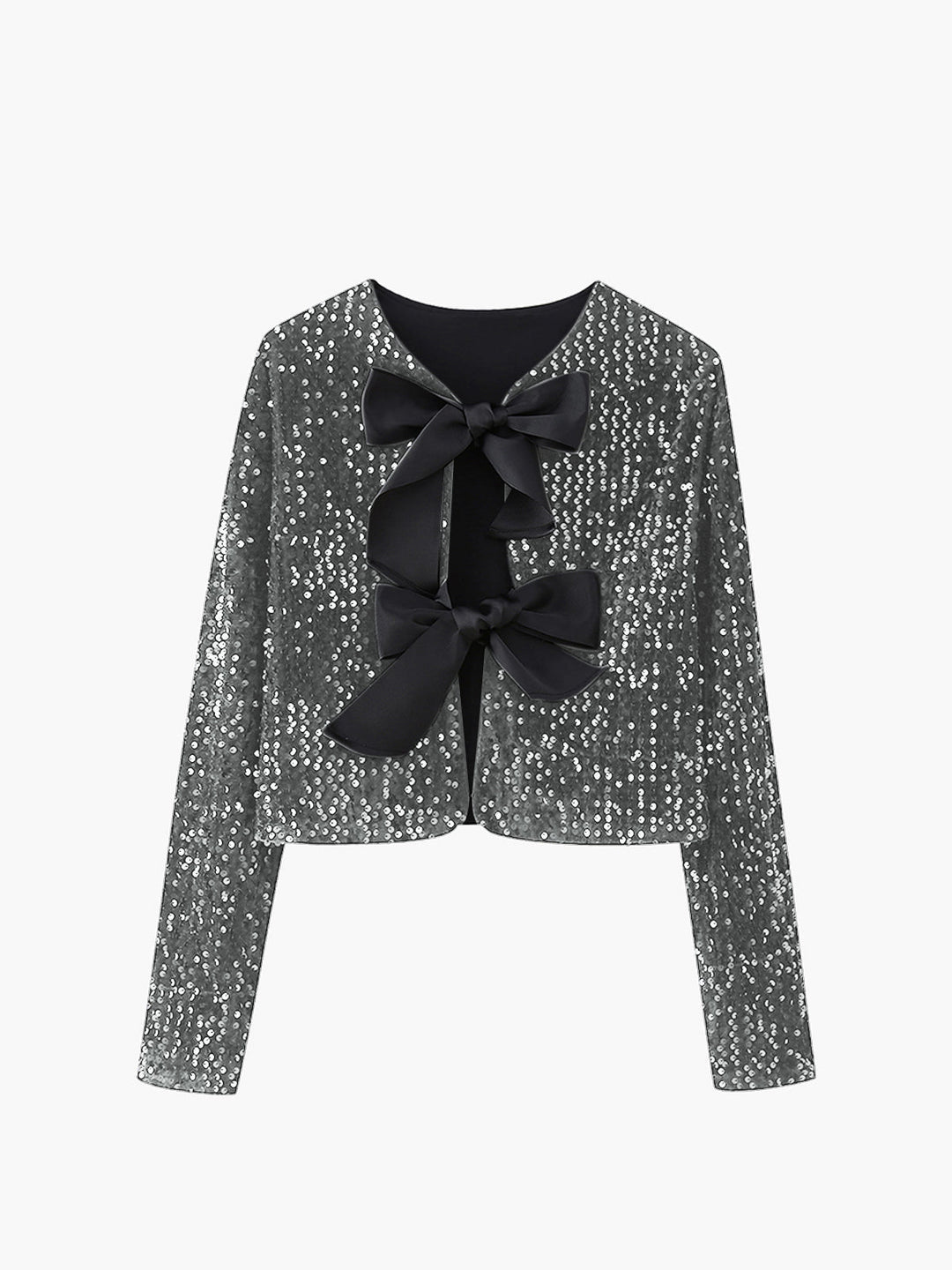 Drune | Samt Schleifen Dekor Jacke