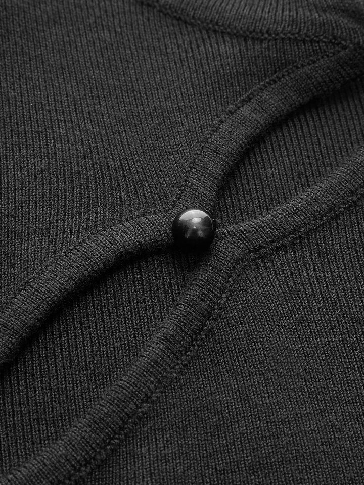 Drune | Langarmige Bluse mit Einzigartigem Ausschnitt Baumwollmischung Modern und Elegant
