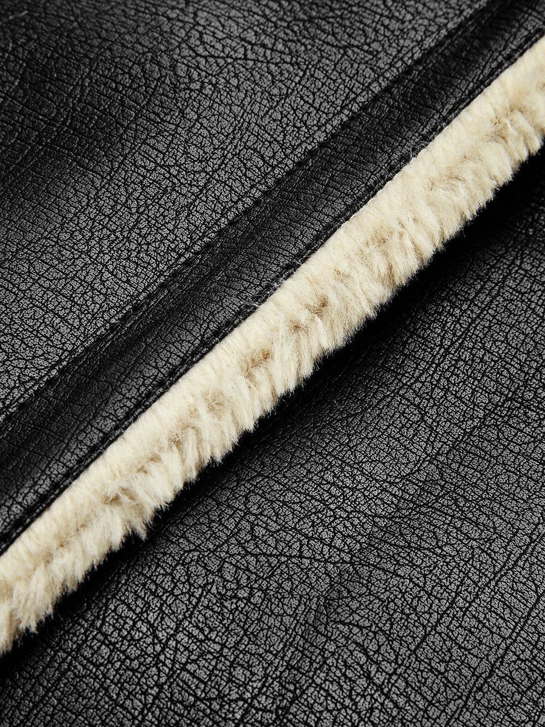 Drune | Blessed Sherpa gefütterte Lammfell Flugjacke