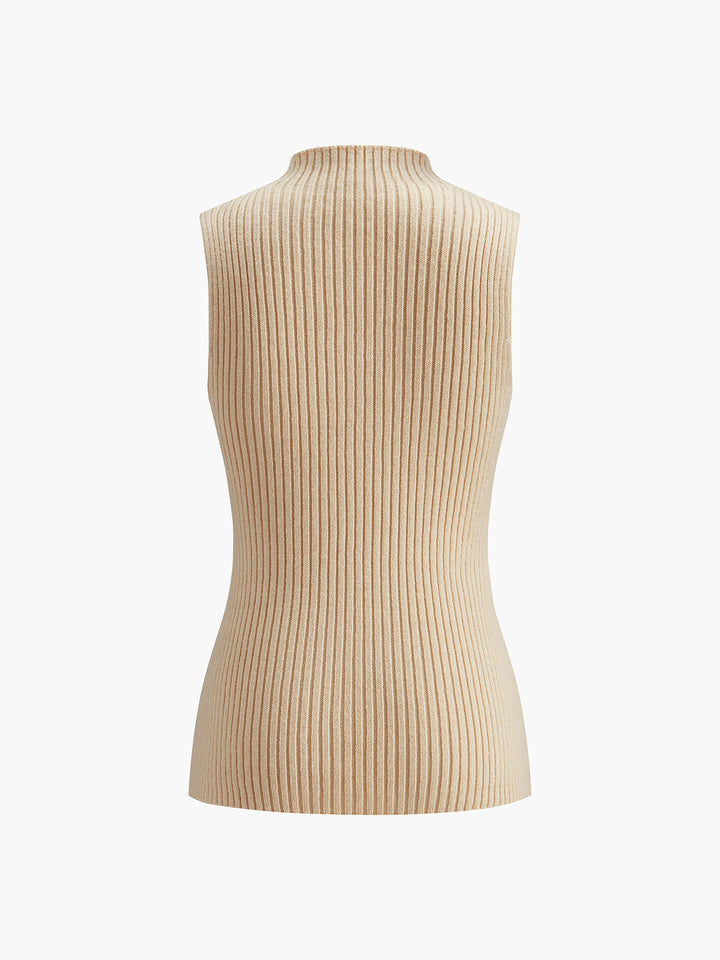 Drune | Minimalist Gesäßausschnitt Ripp Top