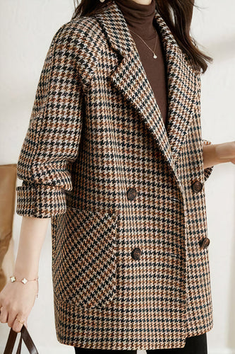 Drune | Elegante Weste im Pepitadesign