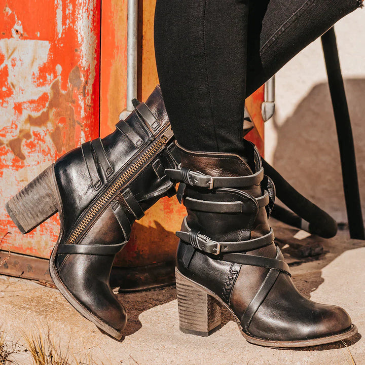 Drune | Frauen Retro Stiefel