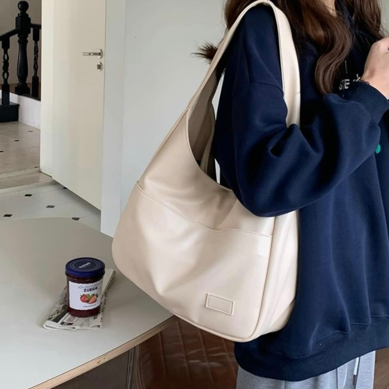 Drune | ️elegante Lederschultertasche