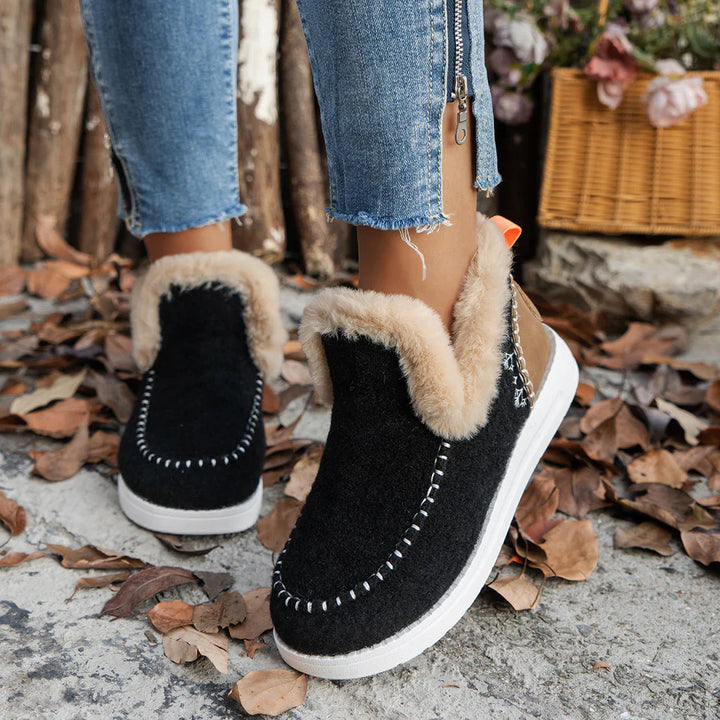 Drune | Gemütliche Damen Winter Stiefeletten
