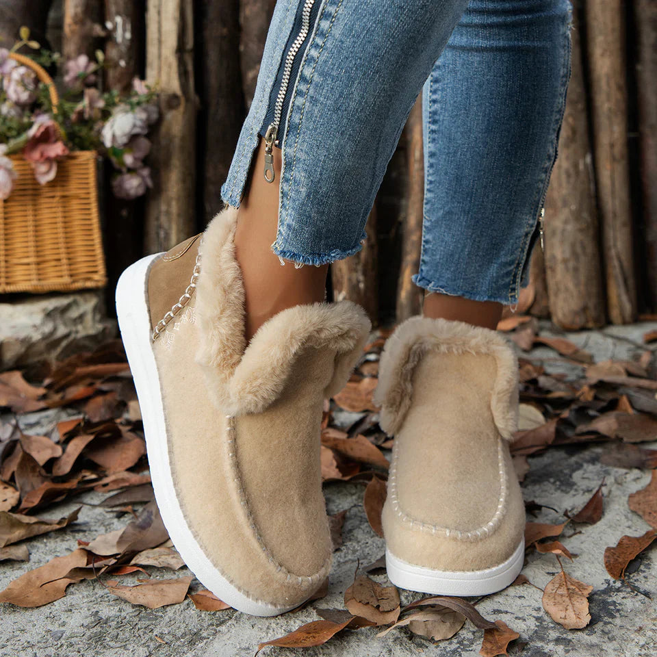 Drune | Gemütliche Damen Winter Stiefeletten