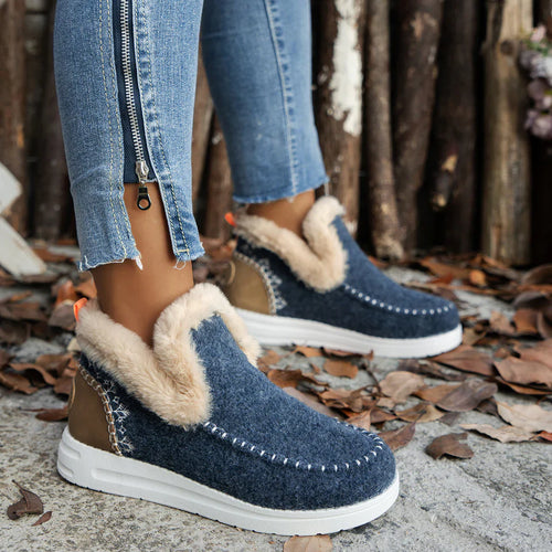 Drune | Gemütliche Damen Winter Stiefeletten