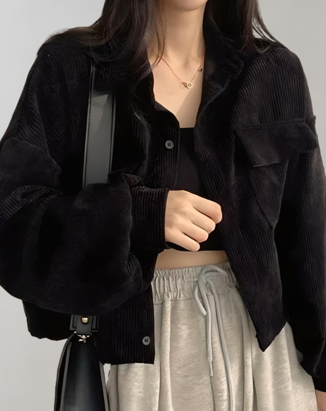 Drune | Große Jacke mit Brusttaschen für Damen