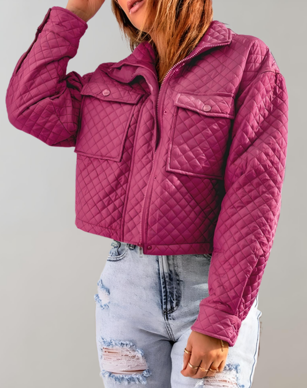 Drune | Lässige Leichte Jacke mit Knöpfen