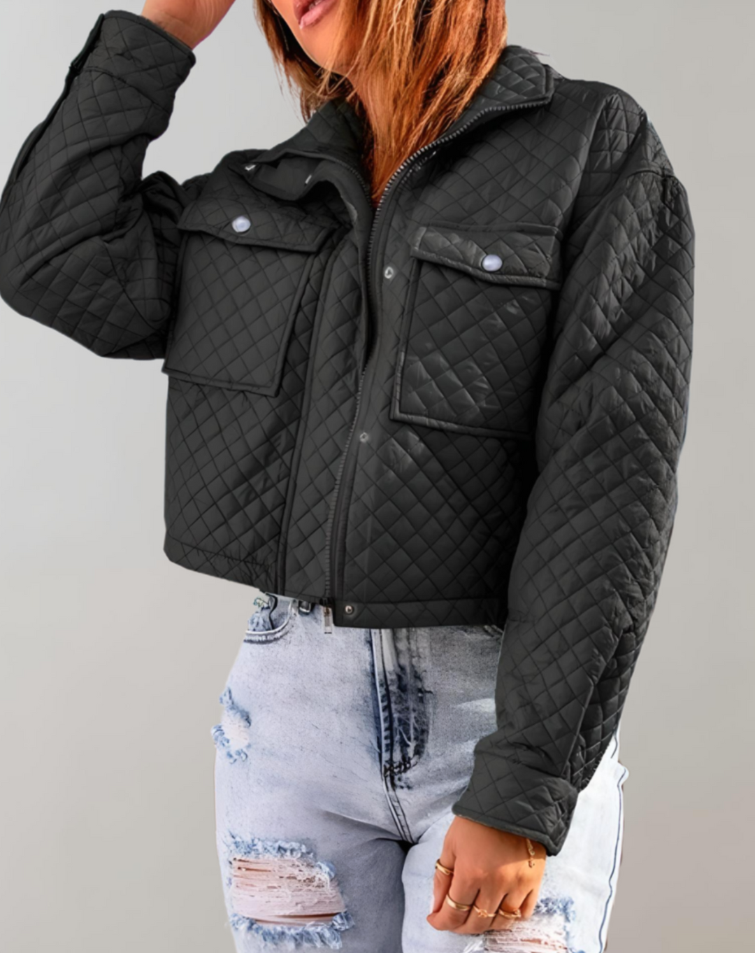 Drune | Lässige Leichte Jacke mit Knöpfen