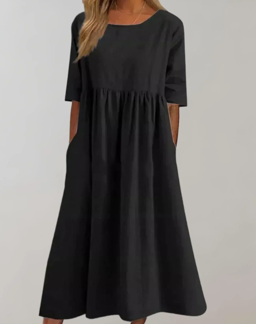 Drune | Locker Fallendes Baumwollkleid