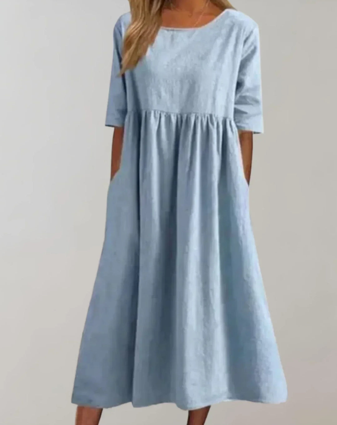 Drune | Locker Fallendes Baumwollkleid