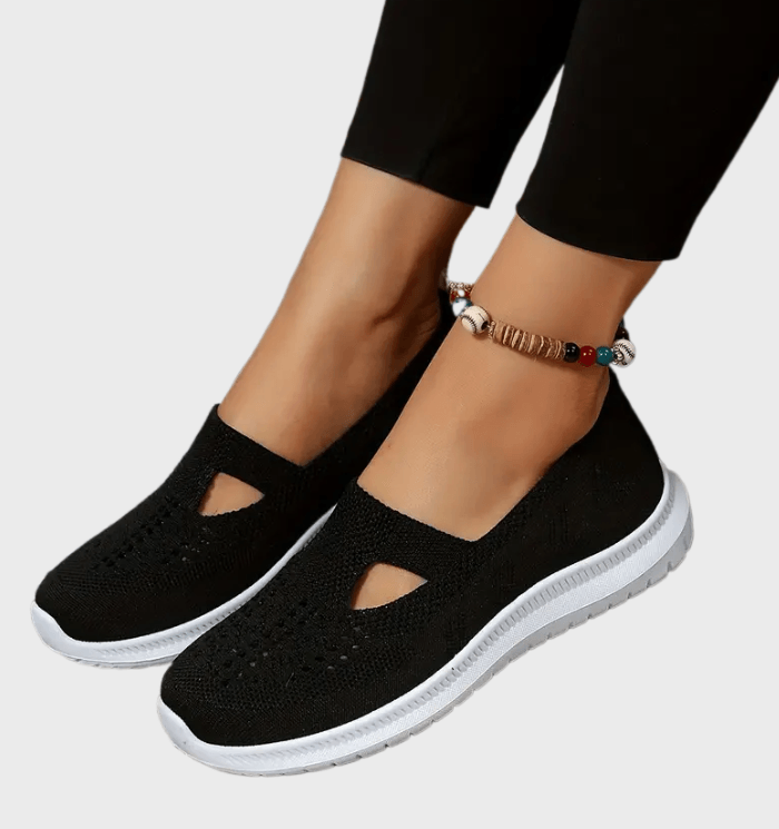 Drune - Damen lässige Slip-on Turnschuhe
