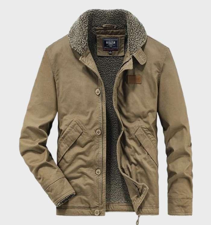 Drune | Schnitt- und Stichschutzjacke für Selbstverteidigung mit Taschen und Reißverschluss