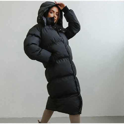 Drune | Lange dicke und warme Jacke