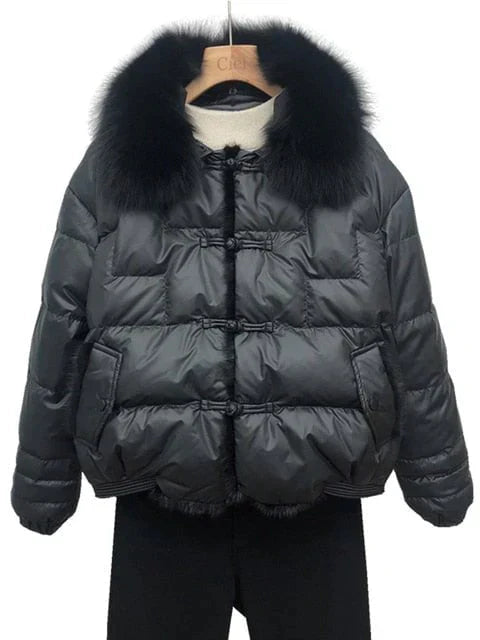 Drune | Hyggeligt Warm Locker Pufferjacke