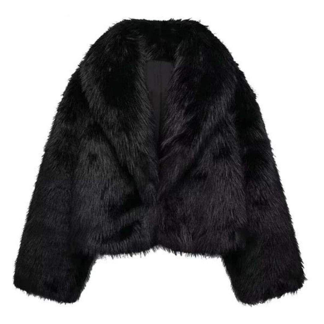 Drune | Synthetik-Fell Oversized Jacke - Plüsch kaltes Wetter Schicht - Streetwear Luxe Look