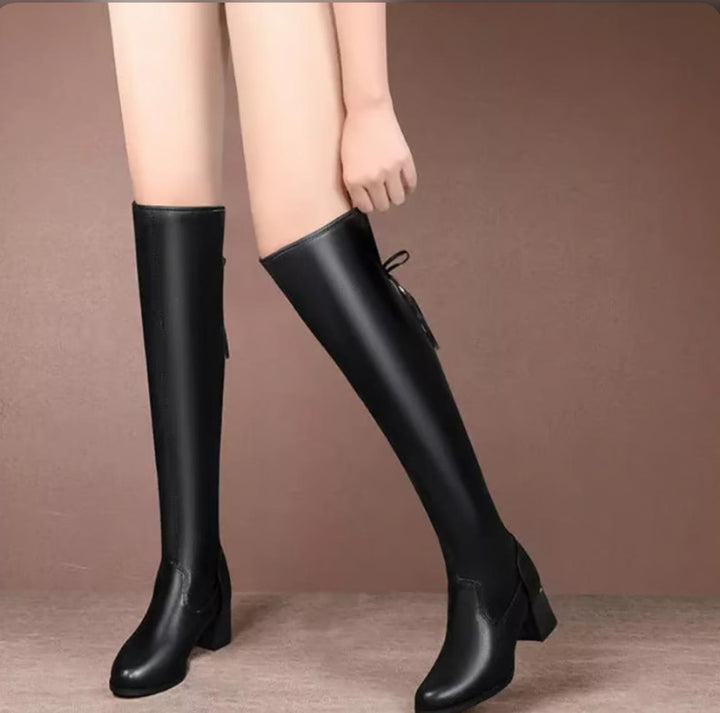 Drune | Elastisch Weich Warm Bequeme Stiefel