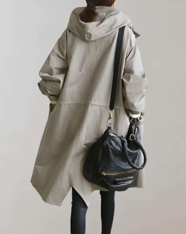 Drune | Eleganter Damen-Trenchcoat Lang