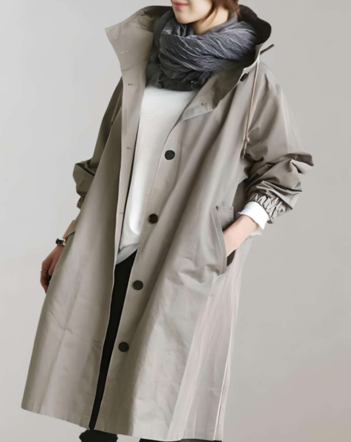 Drune | Stilvoller Trenchcoat Wasserdicht für Damen