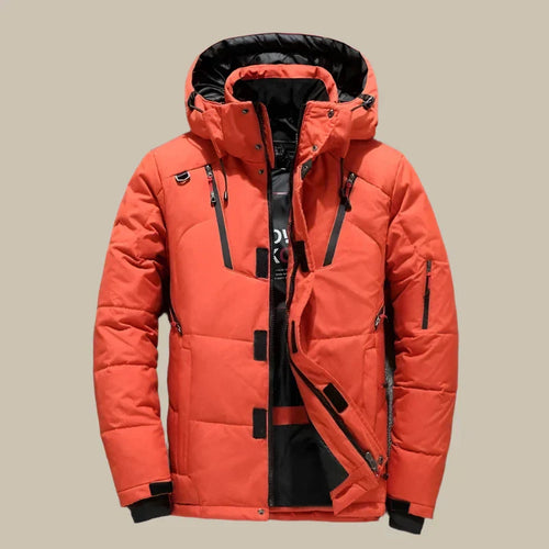 Drune | Wasserdichte Herren-Winterjacke mit Kapuze