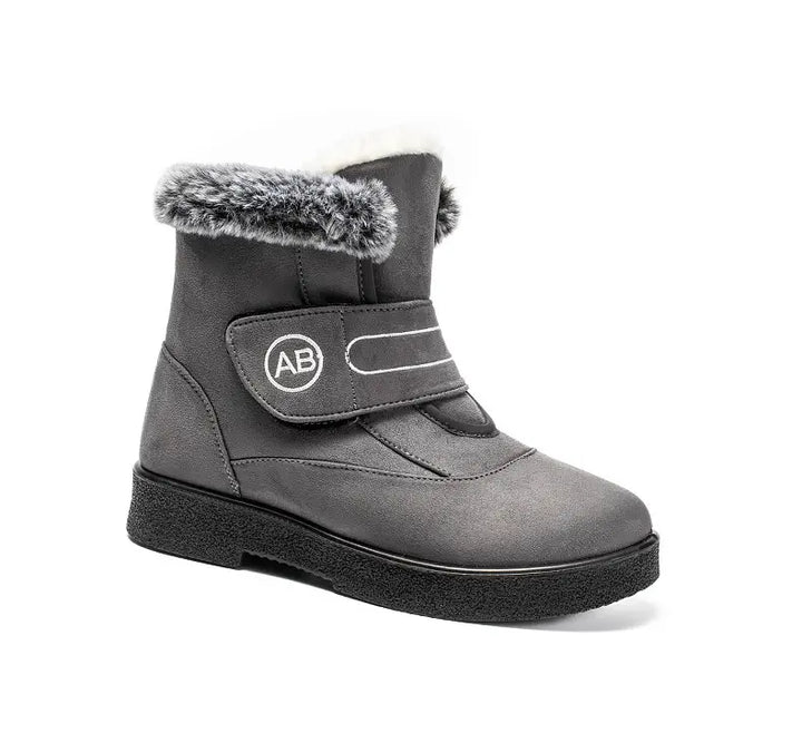 Drune | Neue Kaninchenfell-Baumwollschuhe Damen Hochisolierte Schneestiefel