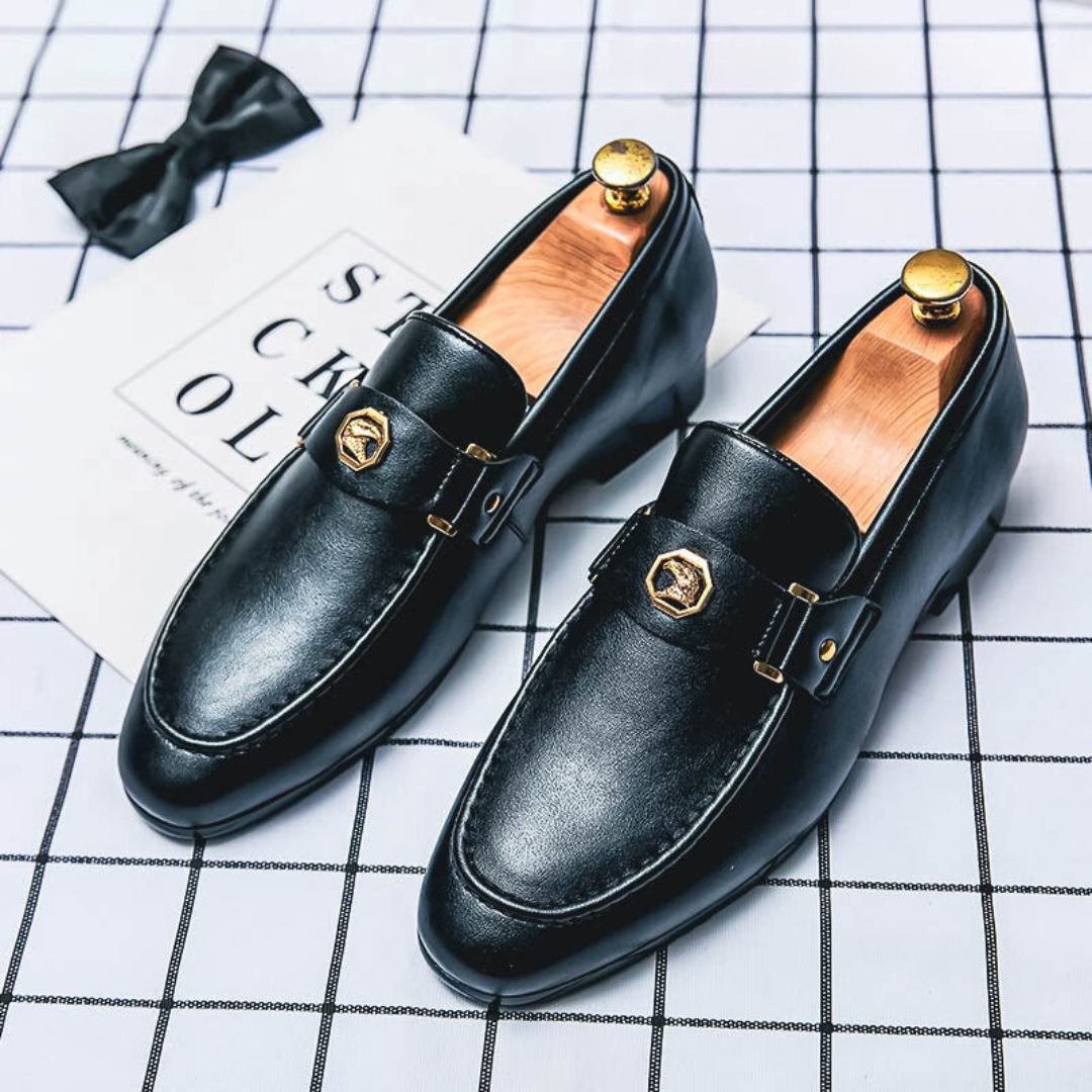 Drune | Echtes Leder Slipper