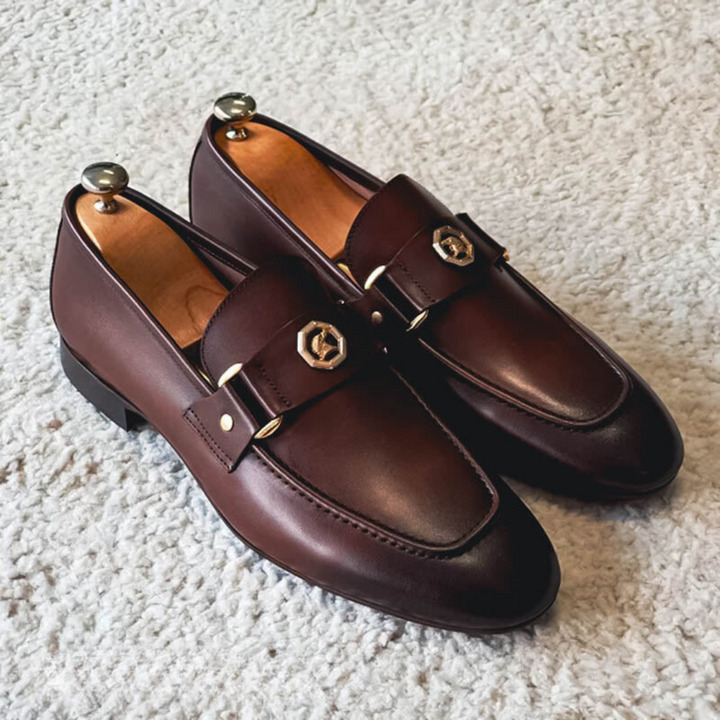 Drune | Echtes Leder Slipper