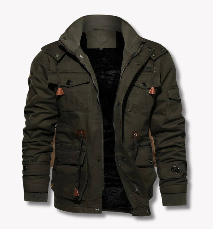 Drune | Hansen Mehrere Taschen Herrenjacke