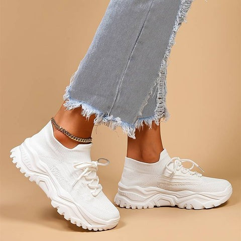 Drune | Atmungsaktive Sneakers für Frauen mit Zusätzlicher Fußstütze