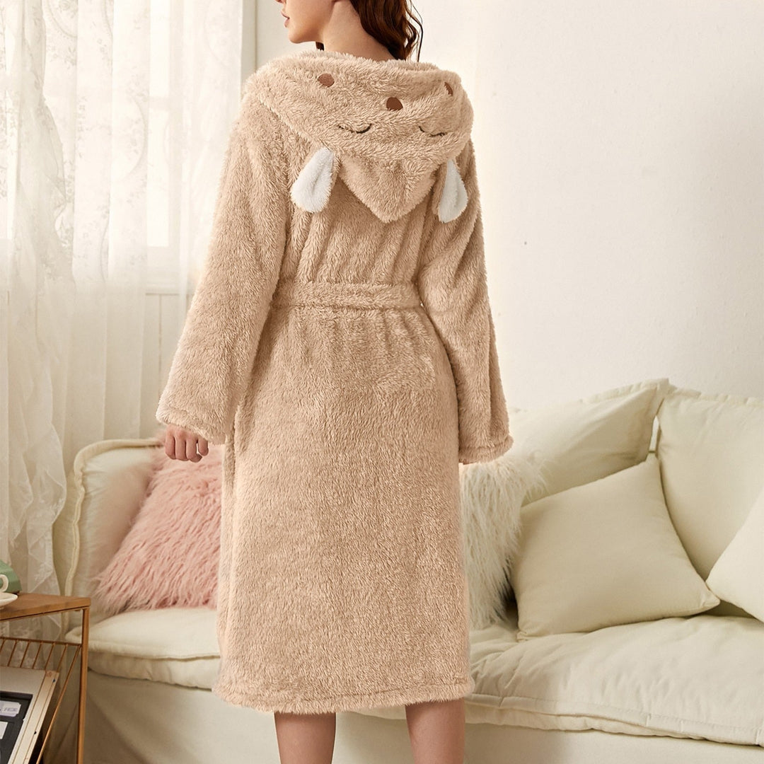 Drune | flauschig mit Kapuze Fleece Drune | Damen Drune