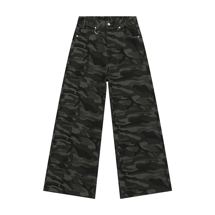 Drune | Herren Retro Baggy Jeans - Hohe Taille, Lockerer Schnitt