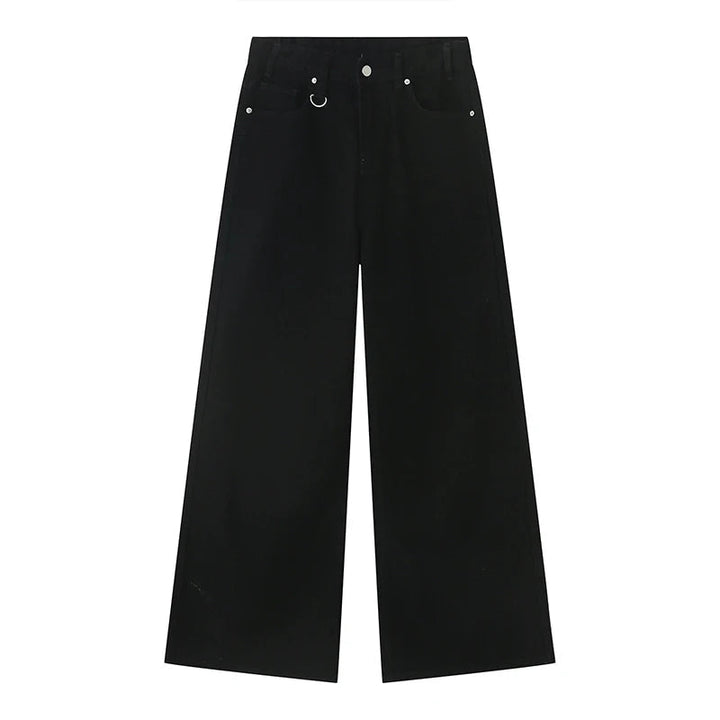 Drune | Herren Retro Baggy Jeans - Hohe Taille, Lockerer Schnitt