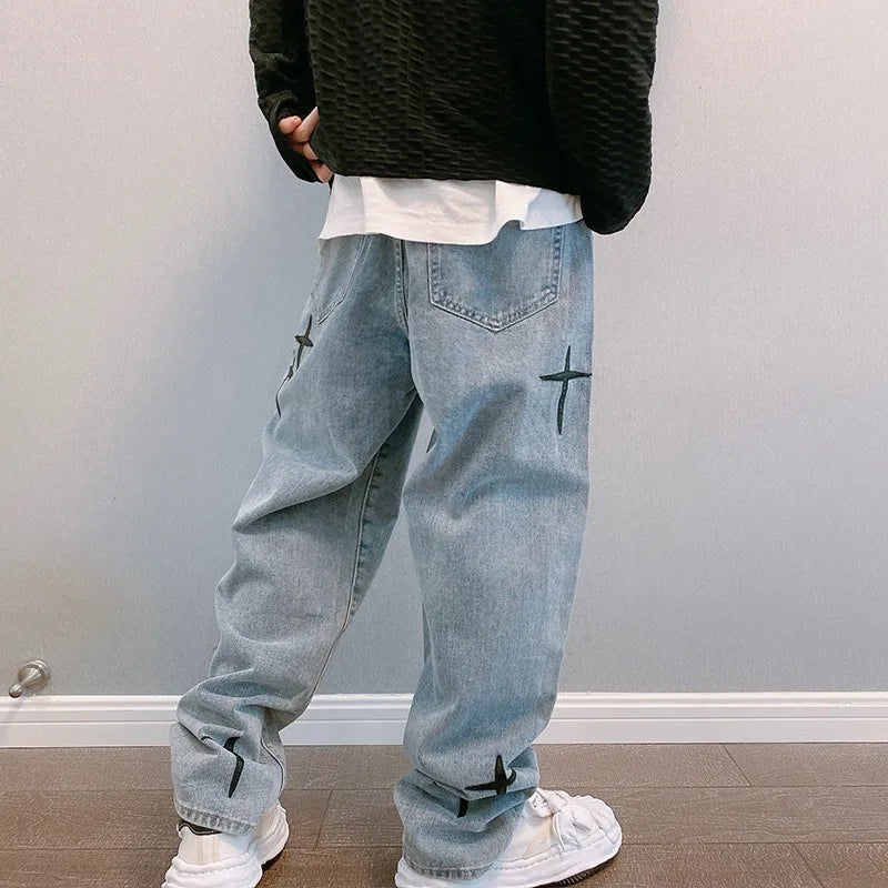 Drune | Vintage Baggy Jeans für Herren - Lässiger Stil