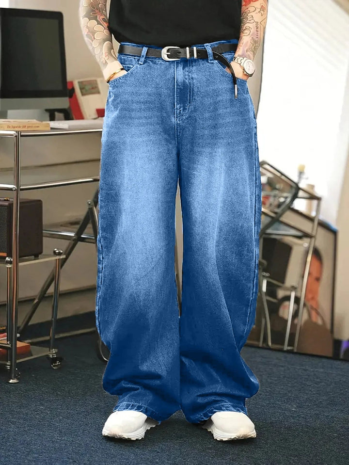 Drune | Baggy Jeans für Herren - Lockerer Schnitt Vintage-Look