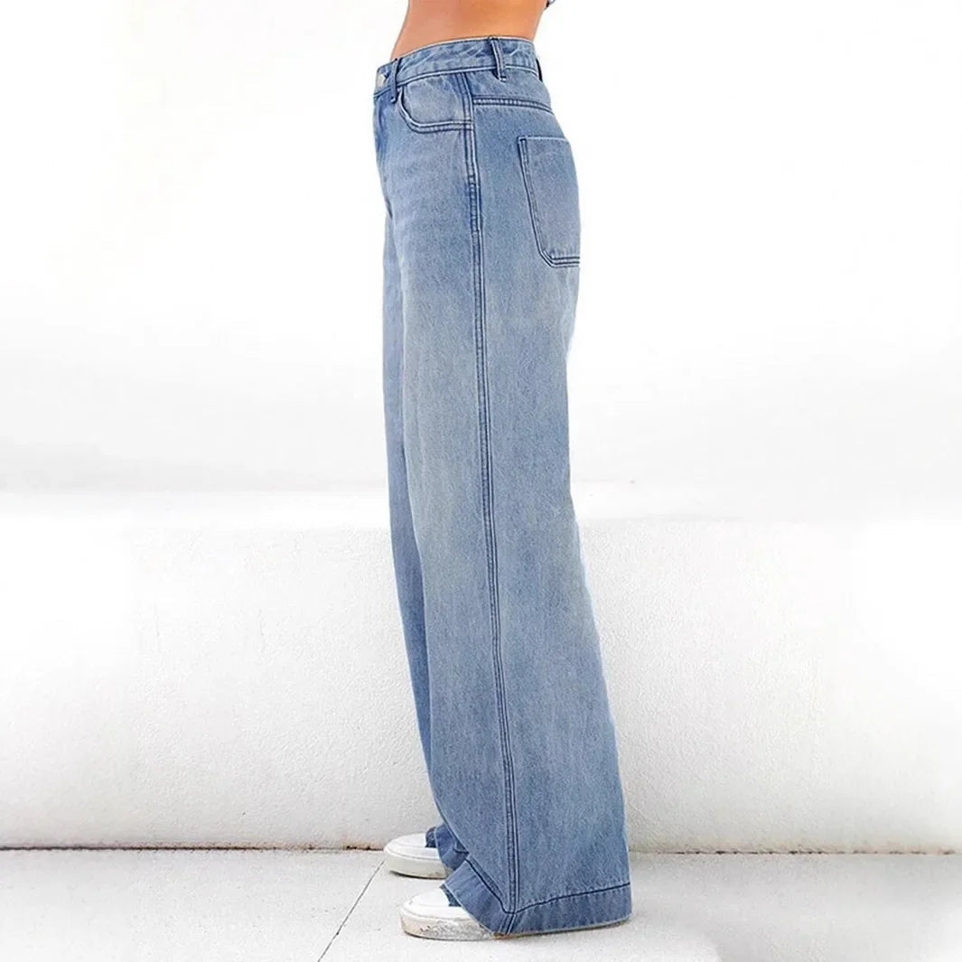 Drune | Weite Passform Baggy Jeans für Damen - Lässiger Stil