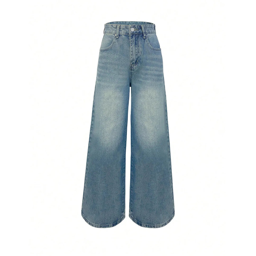 Drune | Weite Bein Baggy Jeans - Lässiger Komfort