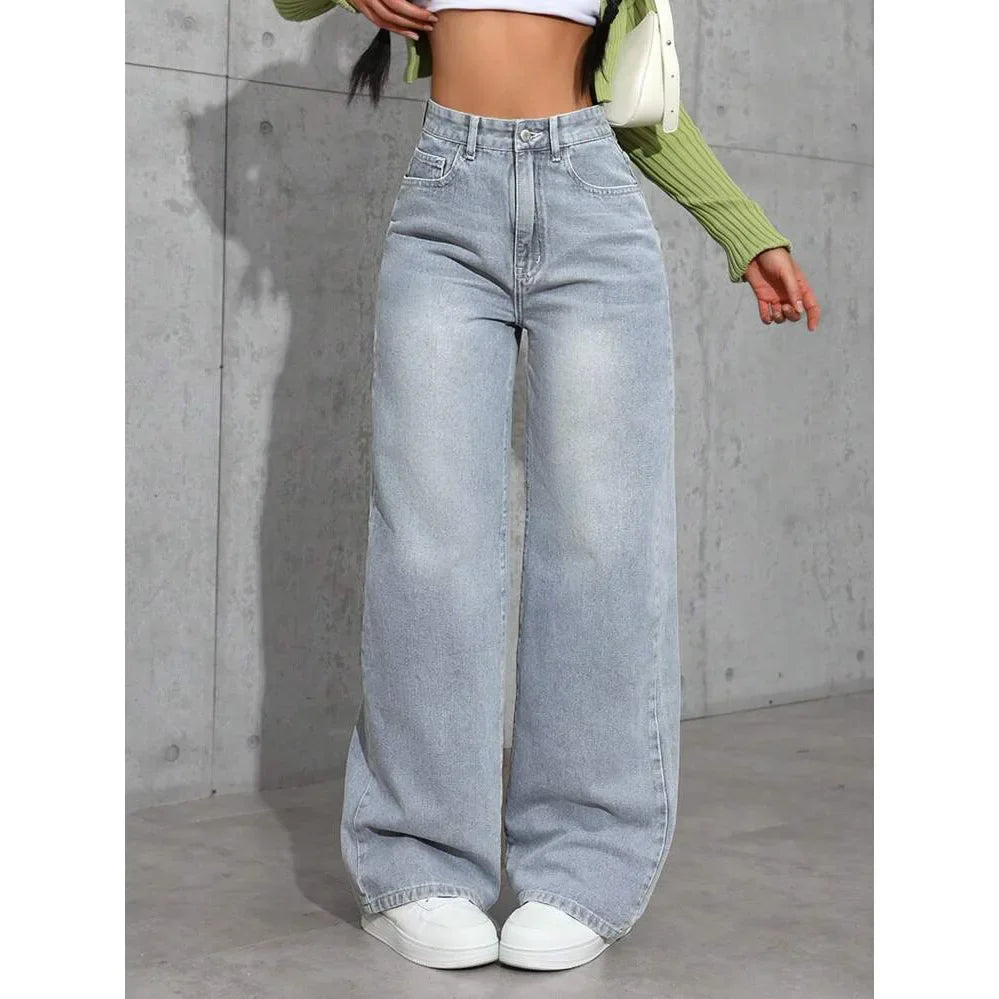 Drune | Lässige Baggy-Jeans für Damen - Hohe Taille Komfort