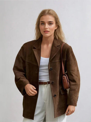 Drune | Banbury Wildlederblazer