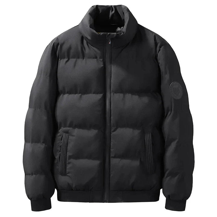 Drune | Herren Winter Steppjacke mit vorderem Reißverschluss und Taschen