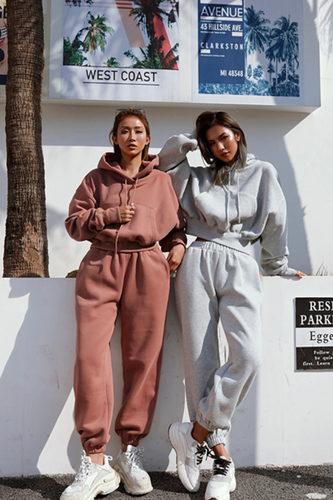 Drune | Baumwoll-Jogginganzug für Damen im Vintage-Look