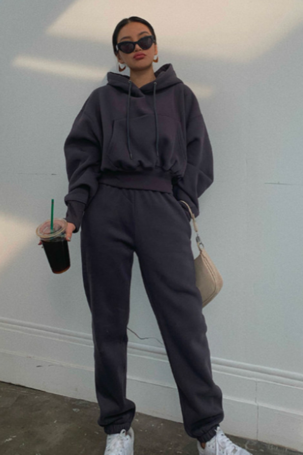 Drune | Baumwoll-Jogginganzug für Damen im Vintage-Look