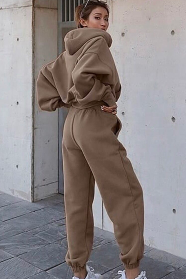 Drune | Baumwoll-Jogginganzug für Damen im Vintage-Look