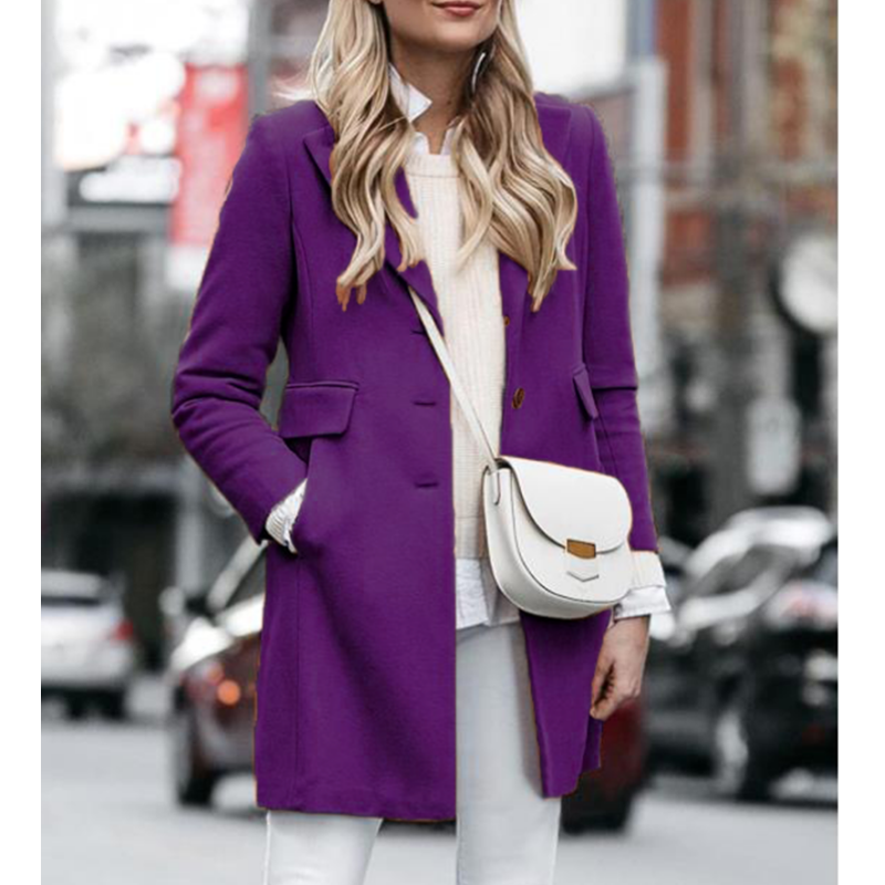 Drune | Eleganter Wollmantel für Frauen
