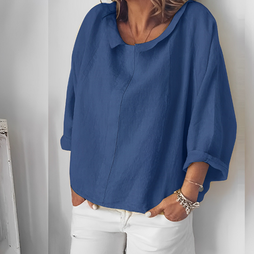 Drune | Bluse Mit Umgeschlagenem Kragen