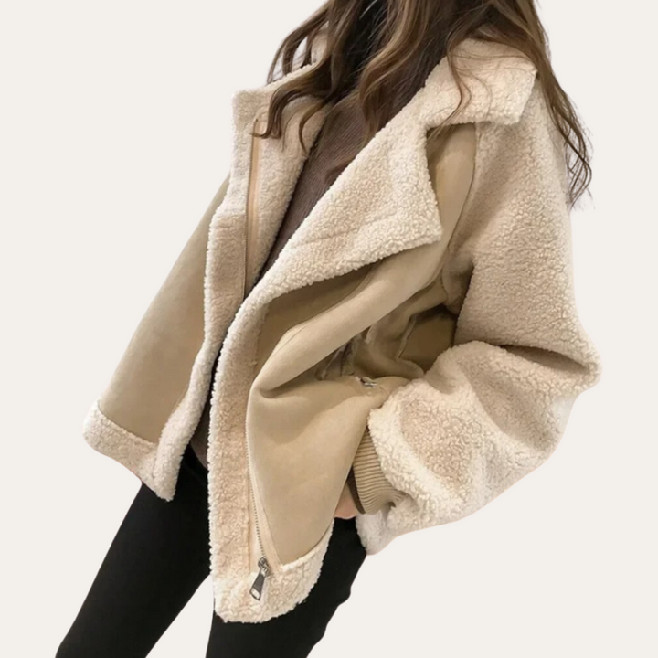 Drune | Trendig Wildlederjacke für Frauen