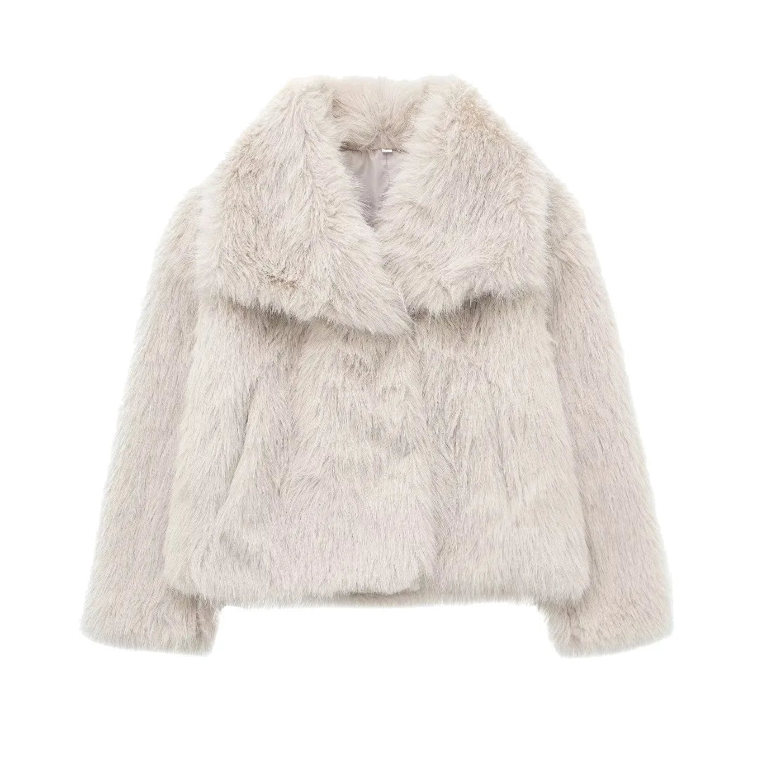 Drune | Kunstpelzjacke - Luxe Textur - Schick und Warm