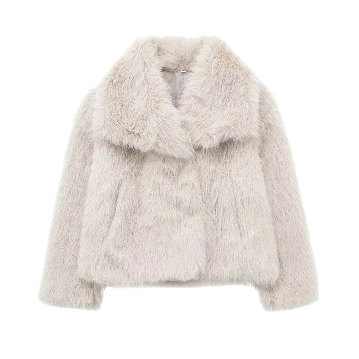 Drune | Kunstpelzjacke - Luxe Textur - Schick und Warm