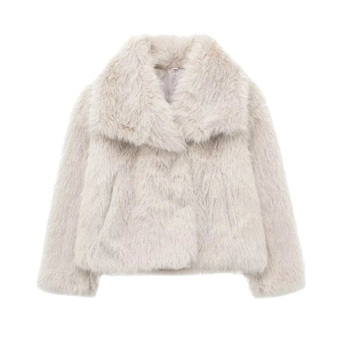 Drune | Kunstpelzjacke - Luxe Textur - Schick und Warm