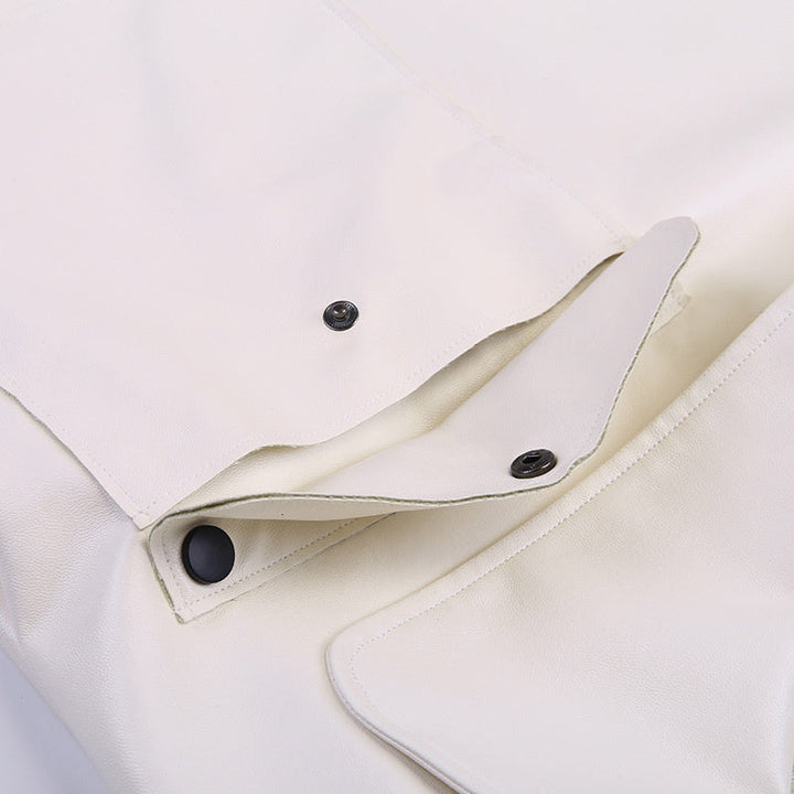 Drune | Kurzes Damenjackett - Eine lässige Lederjacke für Damen