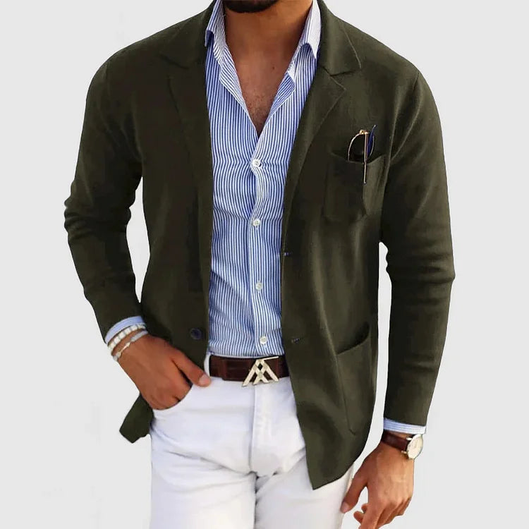 Drune | Elegante Herren Strickjacke Ein Stilvoller Allrounder